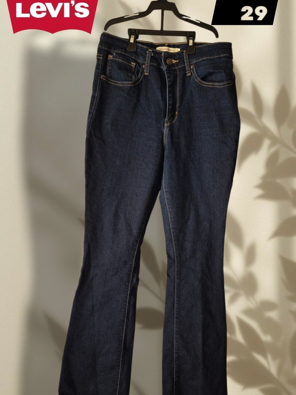 Levi's Women's Dark Blue Bootcut Jeans - 29